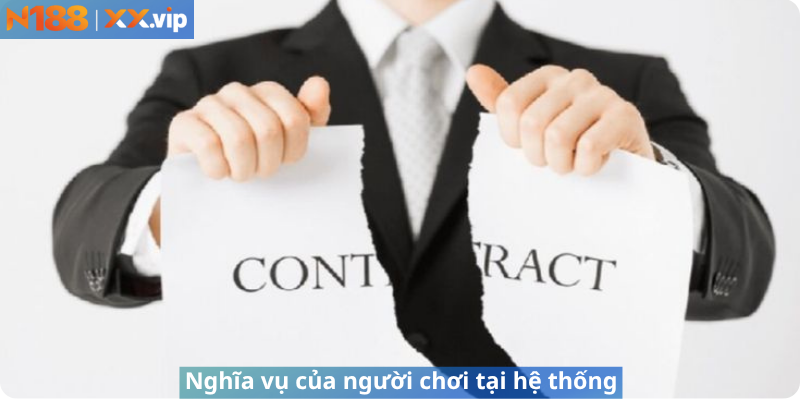 Nghĩa vụ của người chơi tại hệ thống